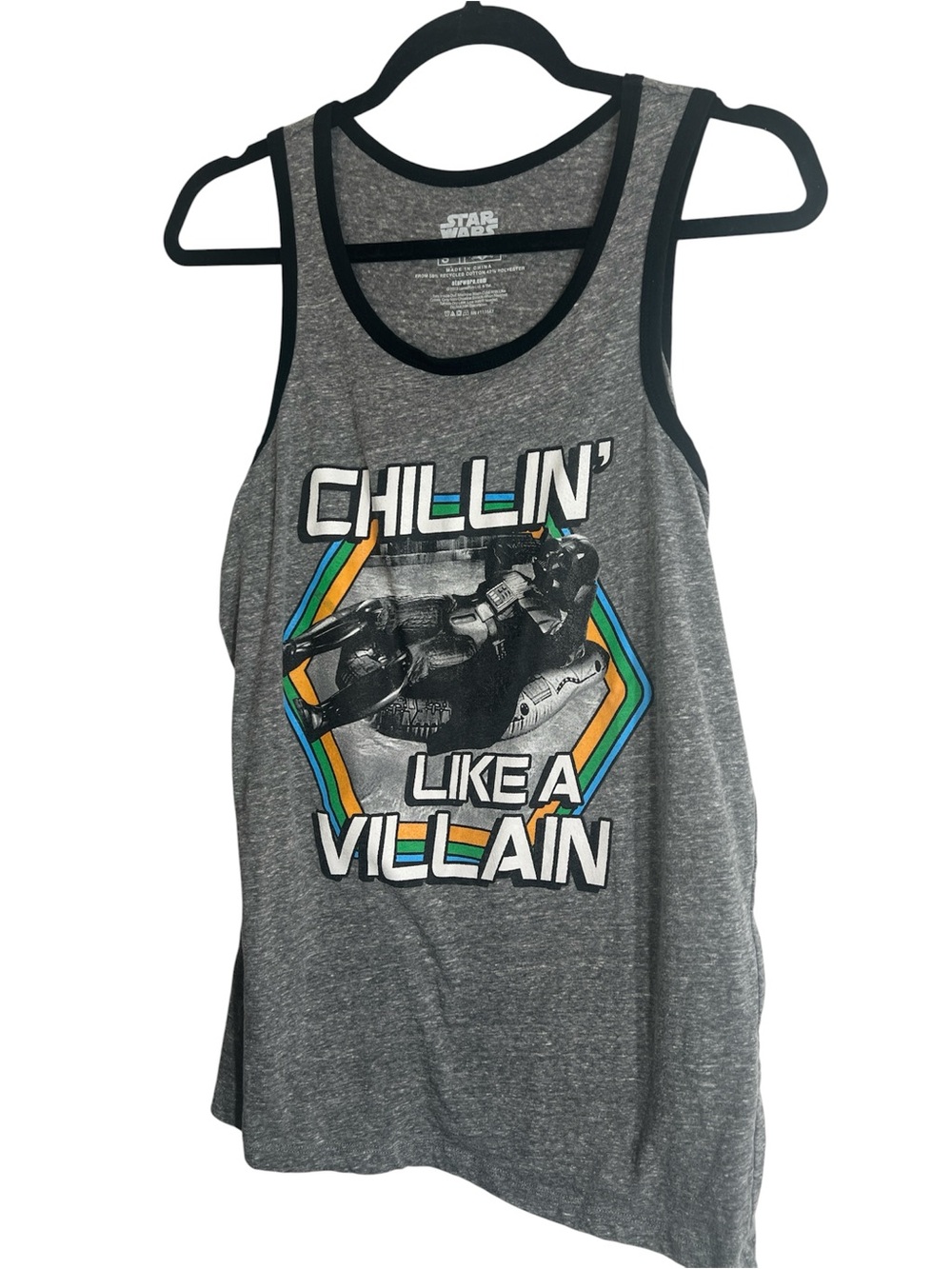 Star Wars Muscle Tank Shirt Boys Small